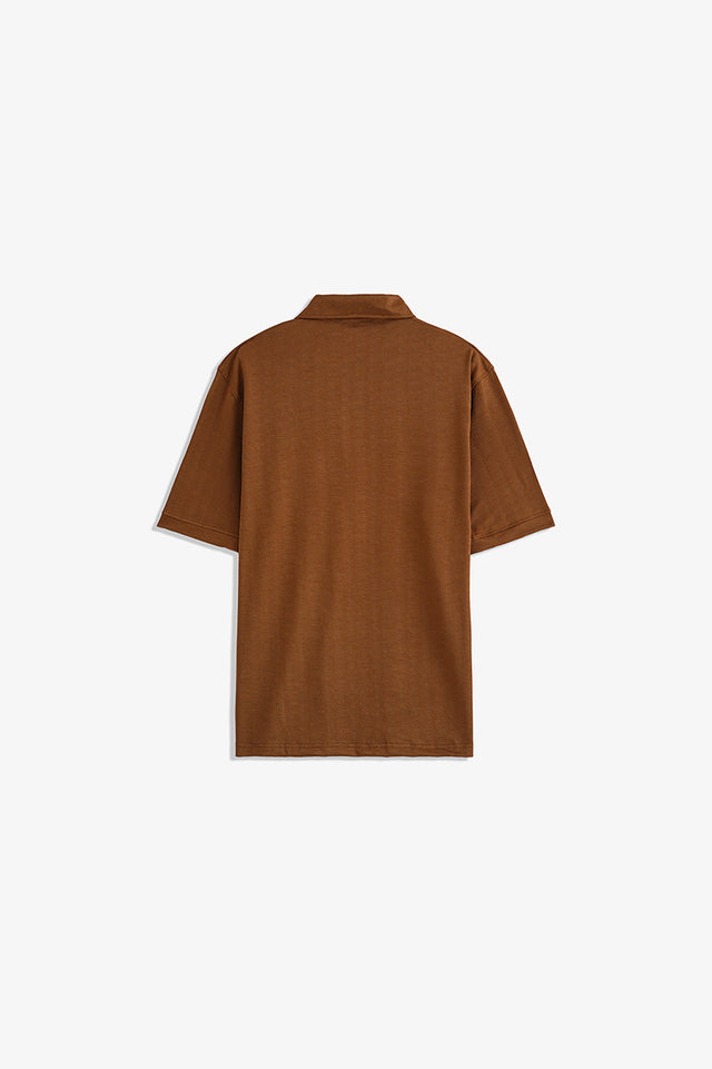 Textured Basic Polo