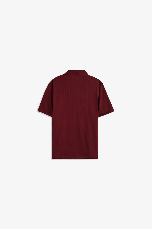 Textured Basic Polo