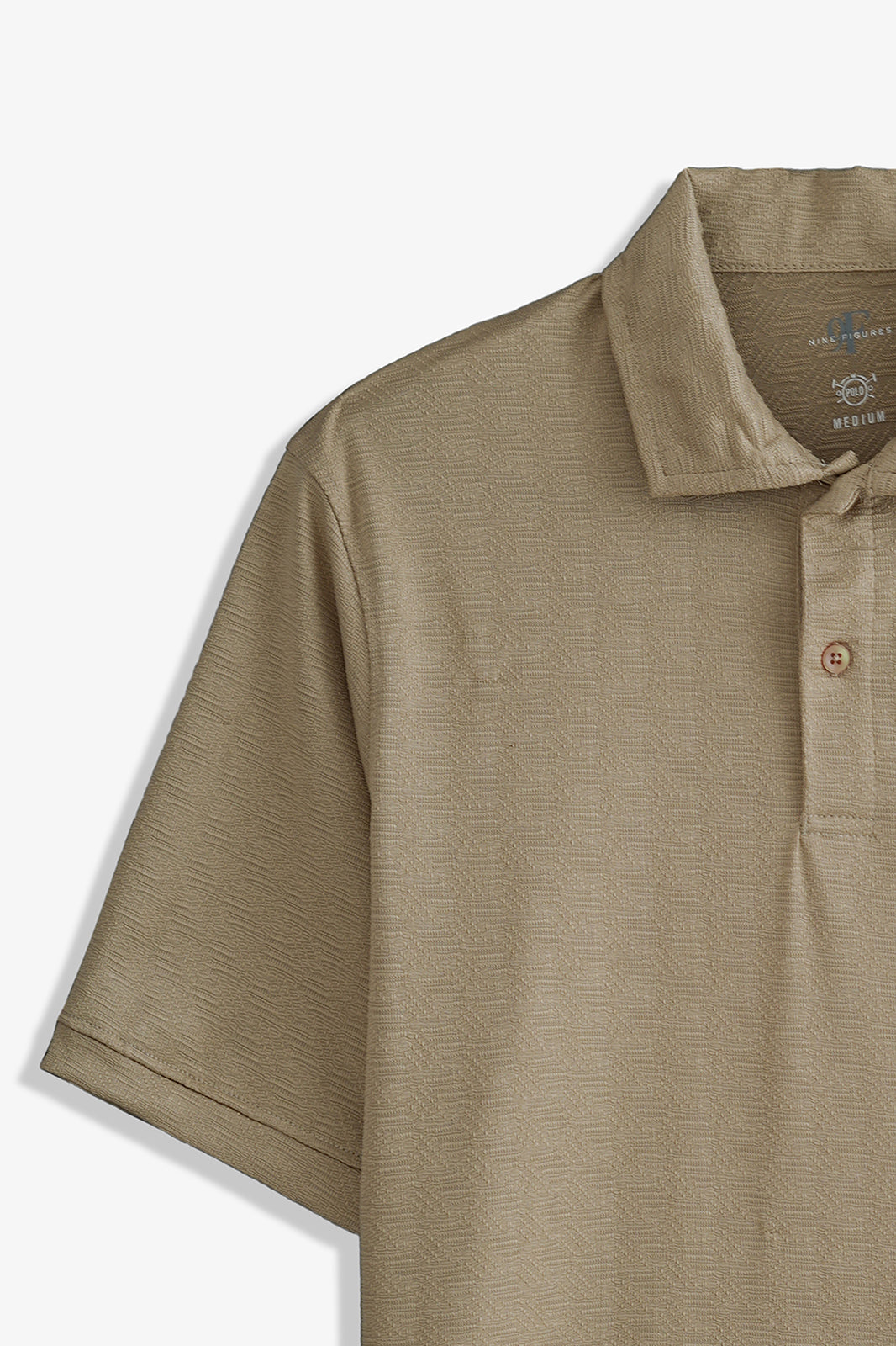 Textured Basic Polo