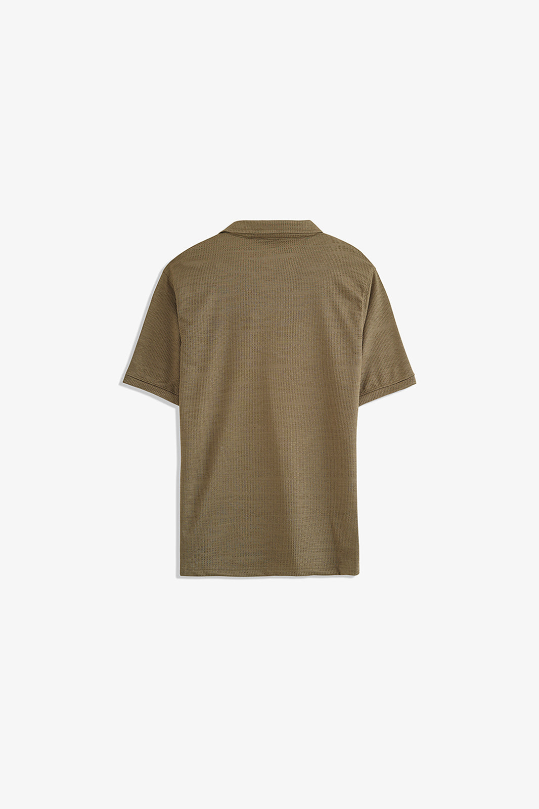 Johnny Collar Textured Polo
