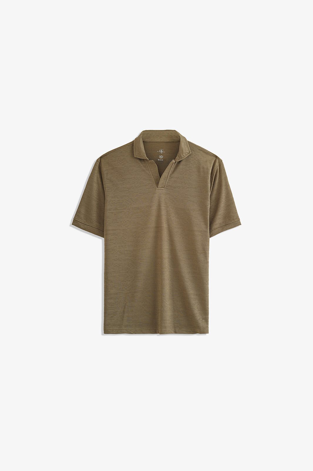 Johnny Collar Textured Polo