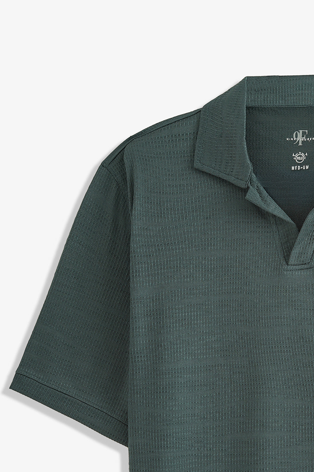 Johnny Collar Textured Polo