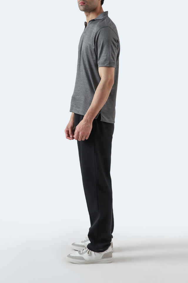 Johnny Collar Textured Polo