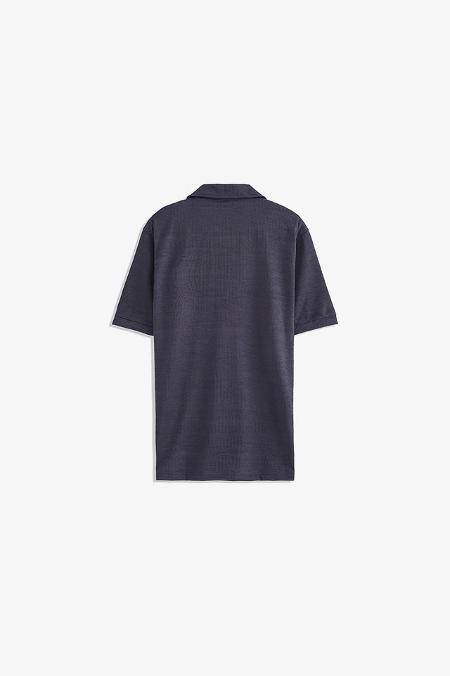 Johnny Collar Textured Polo