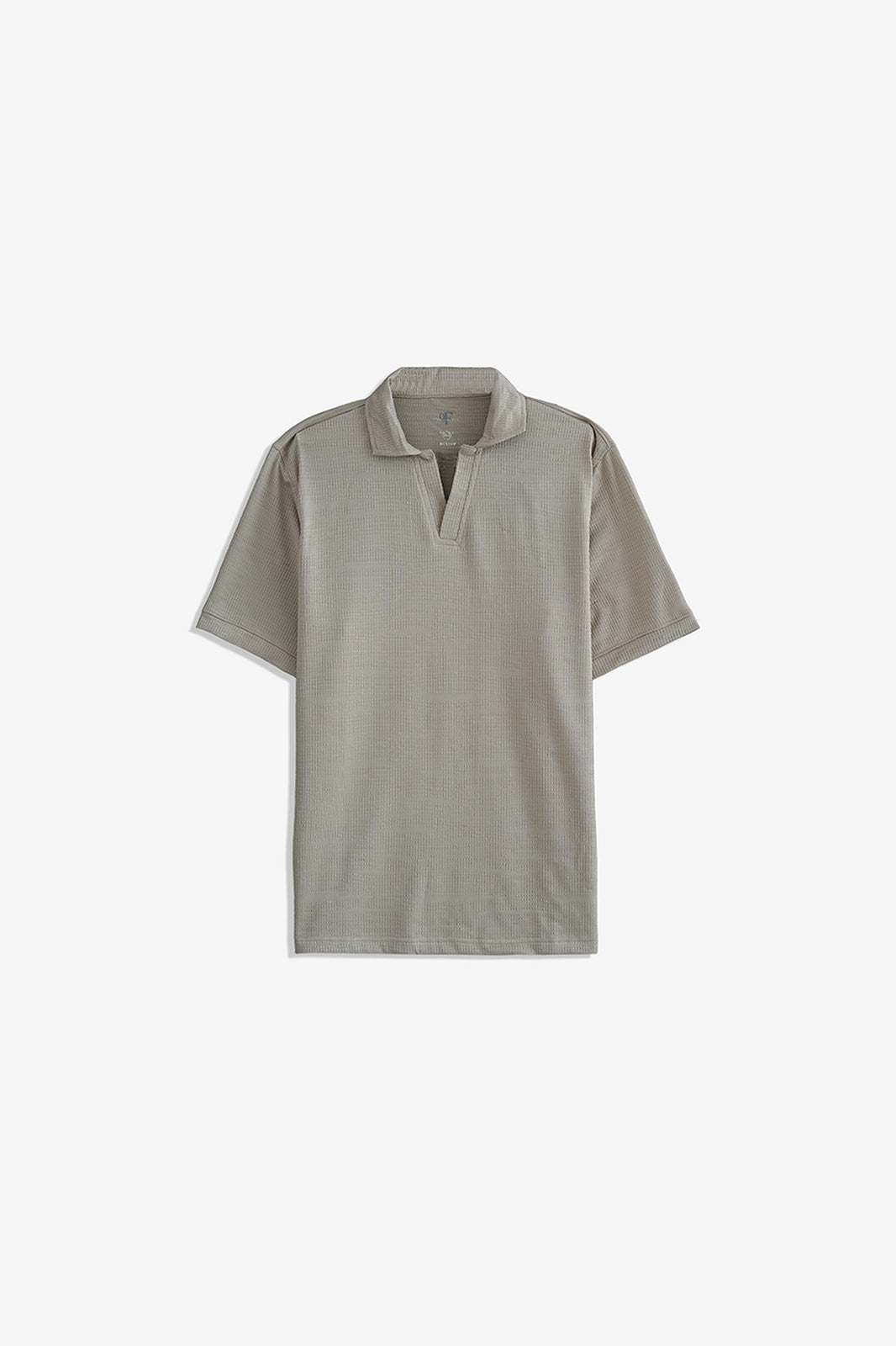 Johnny Collar Textured Polo