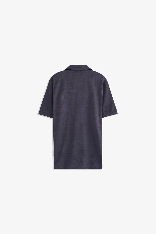 Johnny Collar Textured Polo
