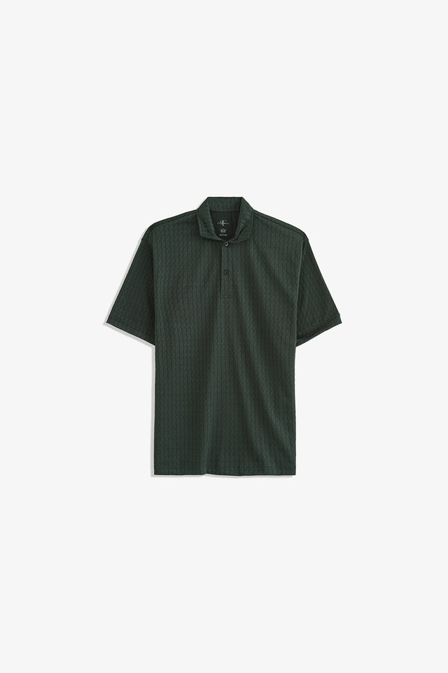 Textured Basic Polo