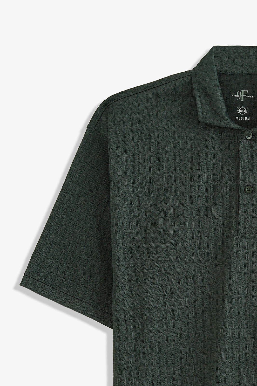 Textured Basic Polo