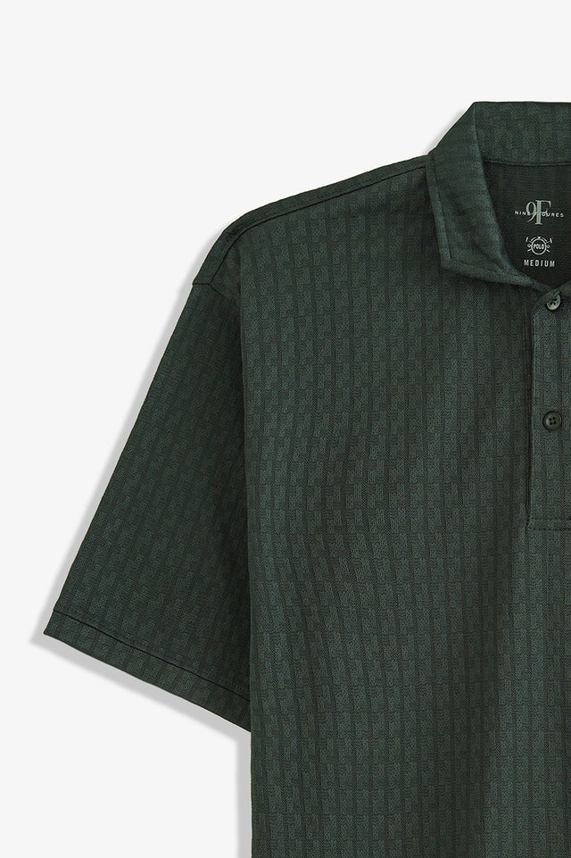 Textured Basic Polo
