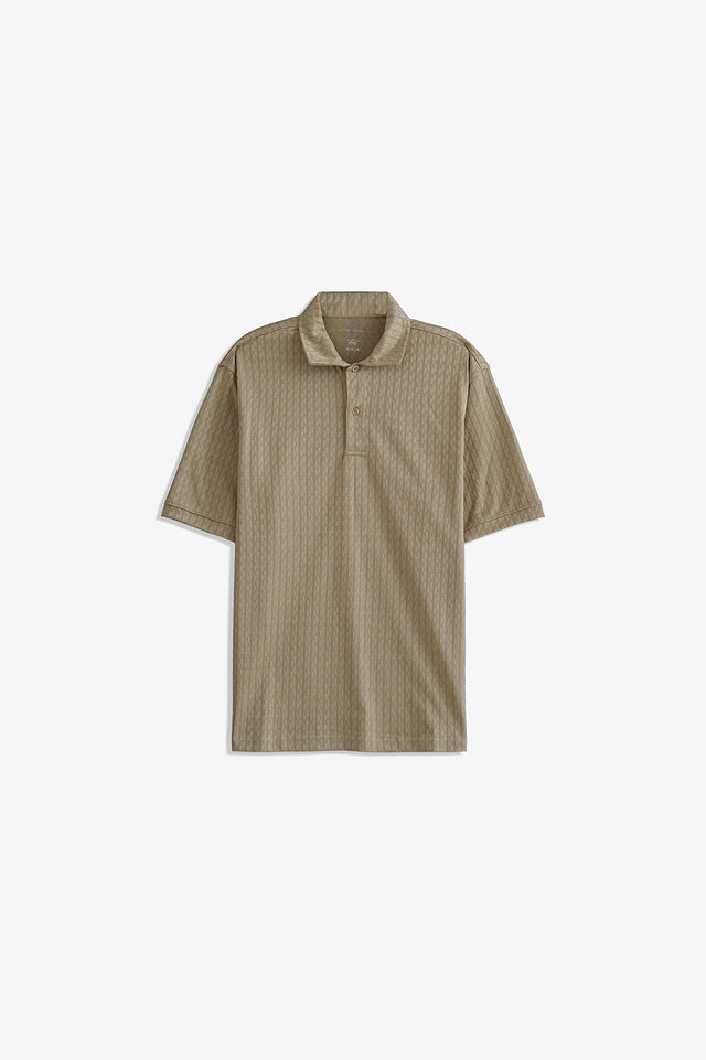 Textured Basic Polo