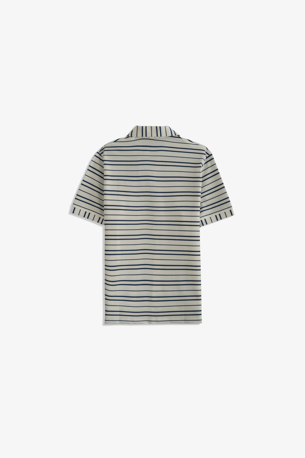 Johnny Collar Striped Polo