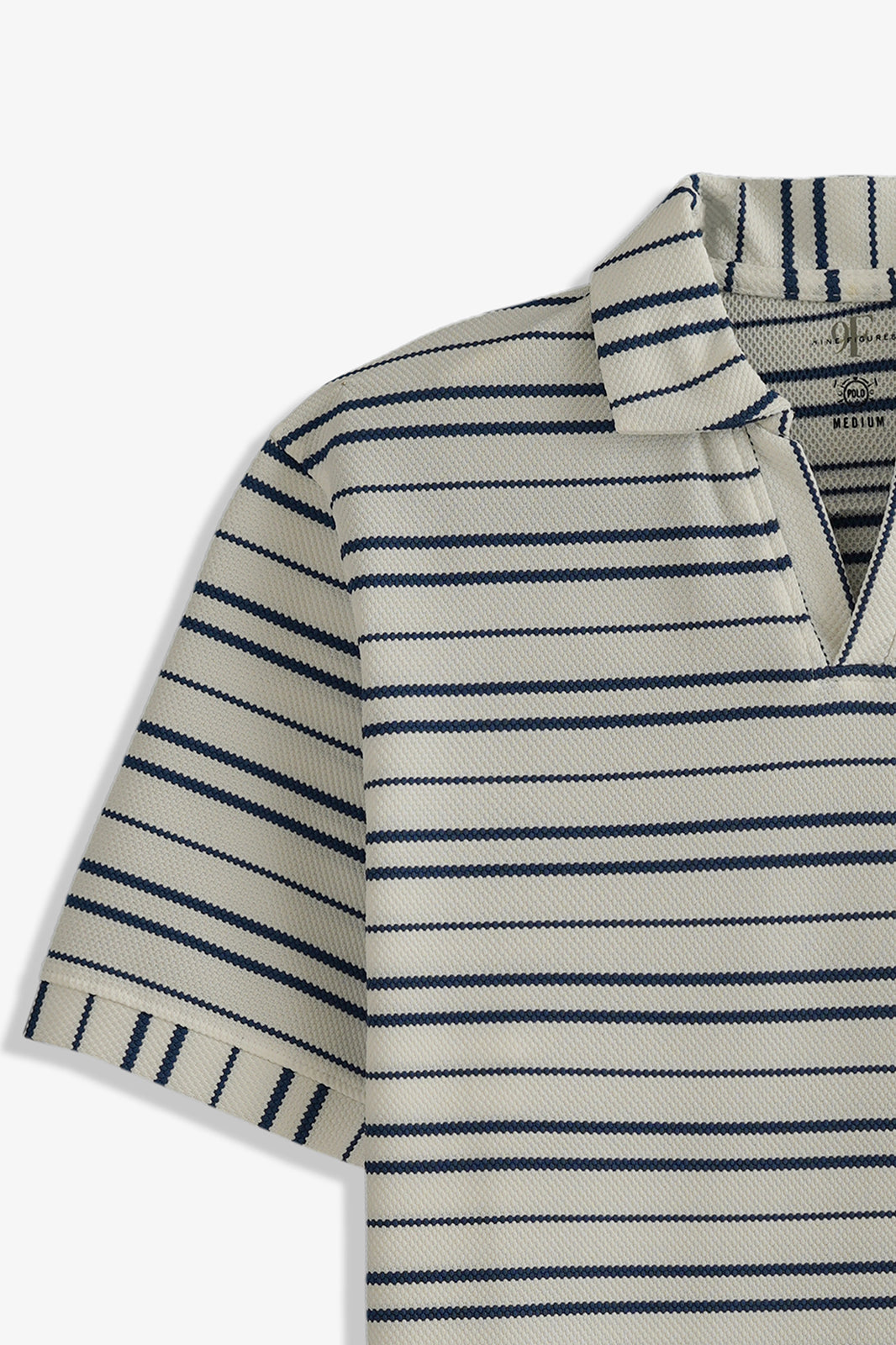 Johnny Collar Striped Polo