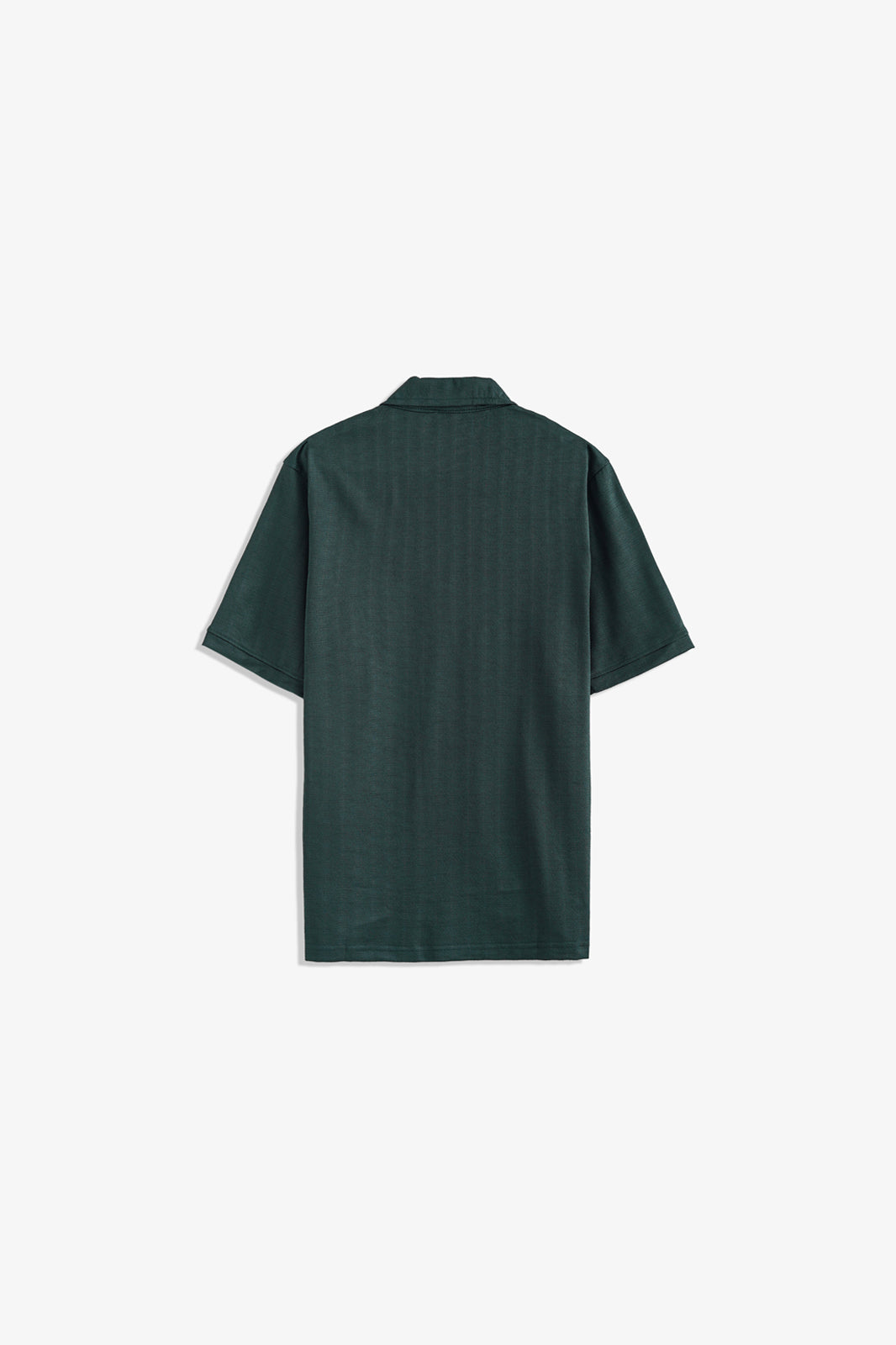 Zipper Textured Polo
