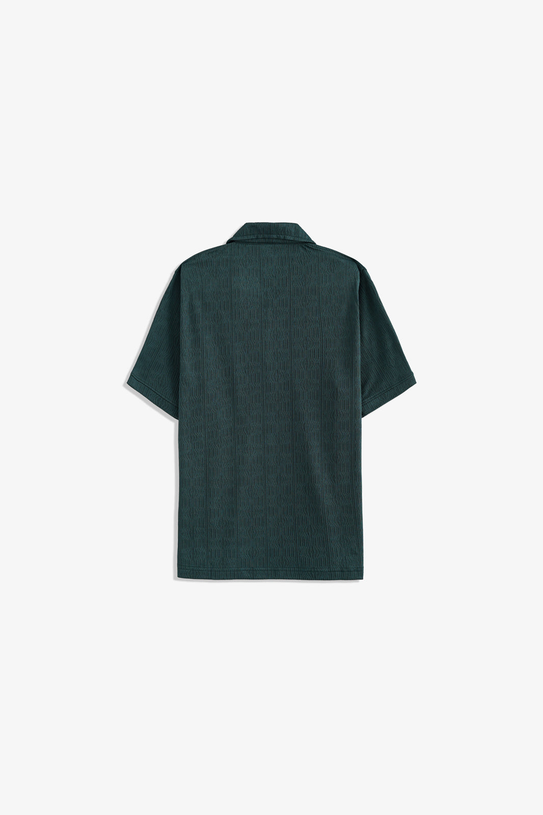 Double Placket Textured Polo
