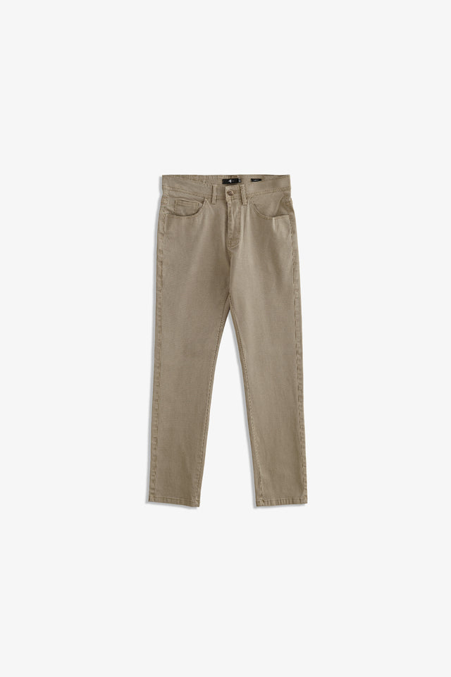 5 Pocket Non Denim Jeans