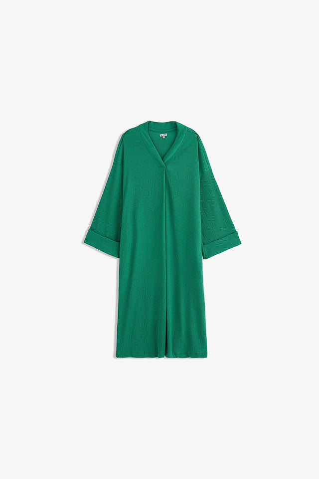 Seersucker Long Shirt