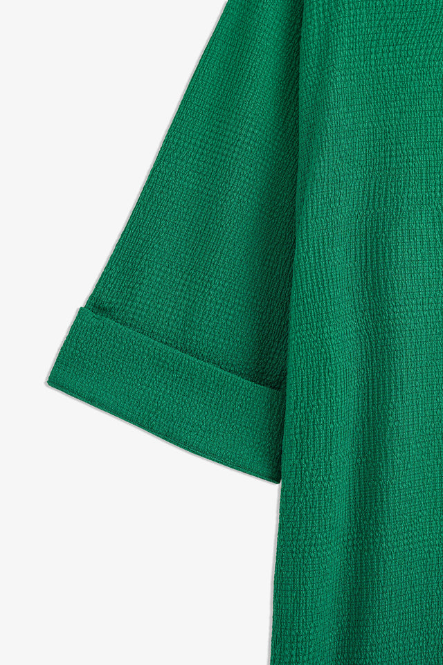 Seersucker Long Shirt