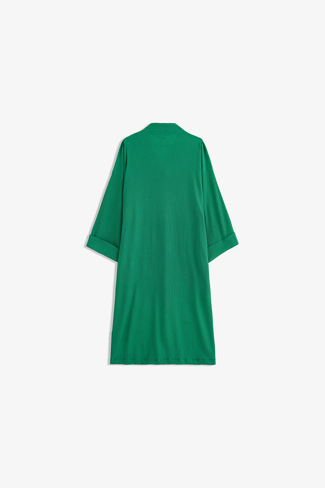 Seersucker Long Shirt