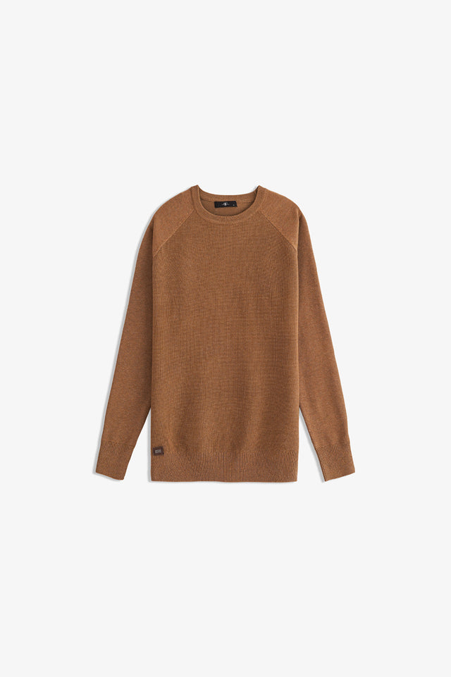 Raglan Sleeve Textured Sweater