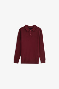 Basic Sweater With Button Placket