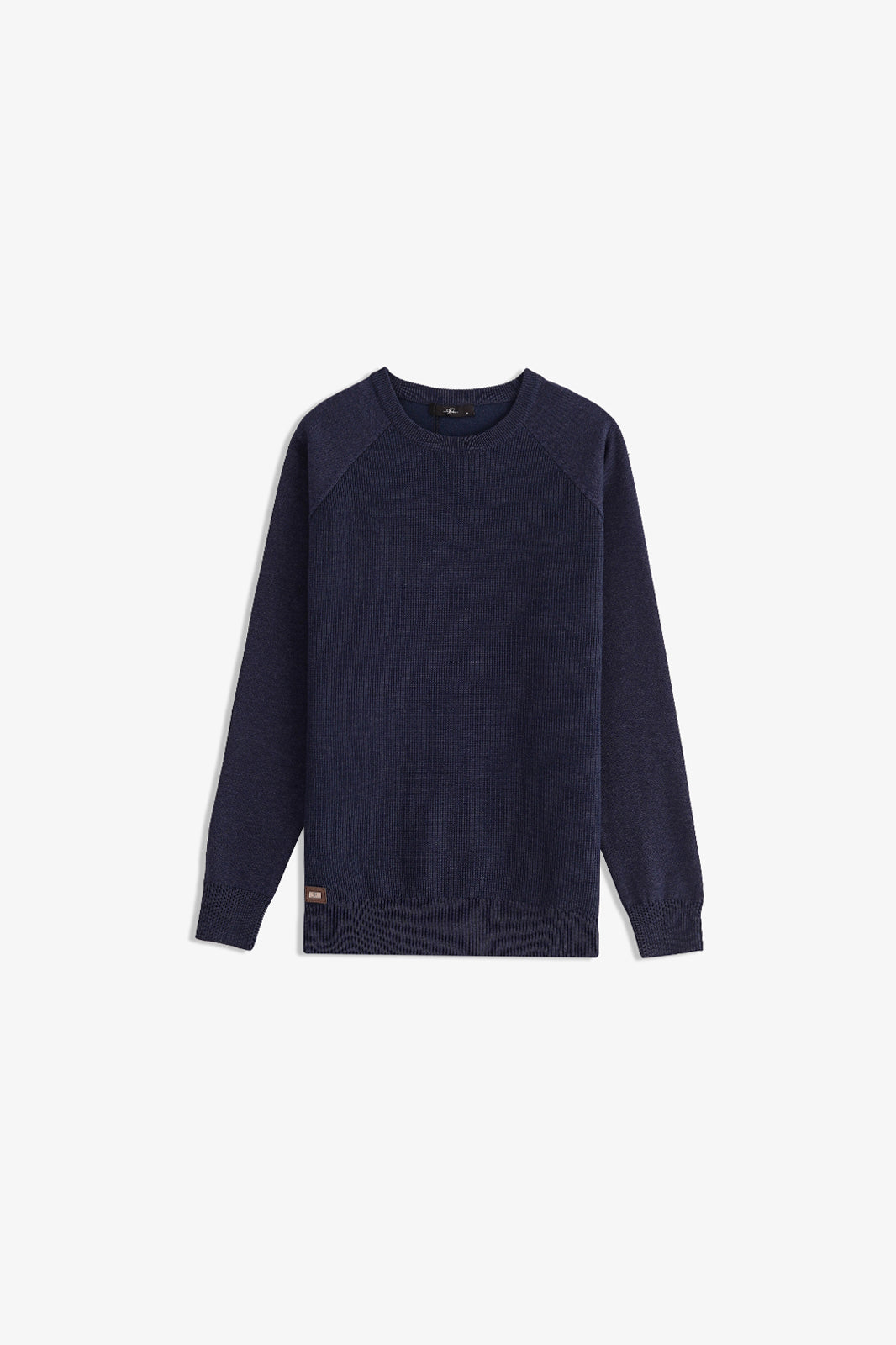 Raglan Sleeve Textured Sweater