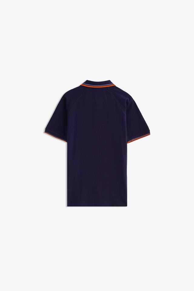 Tipping Collar Zipper Polo