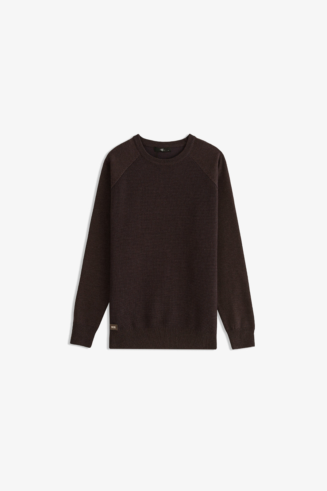 Raglan Sleeve Textured Sweater