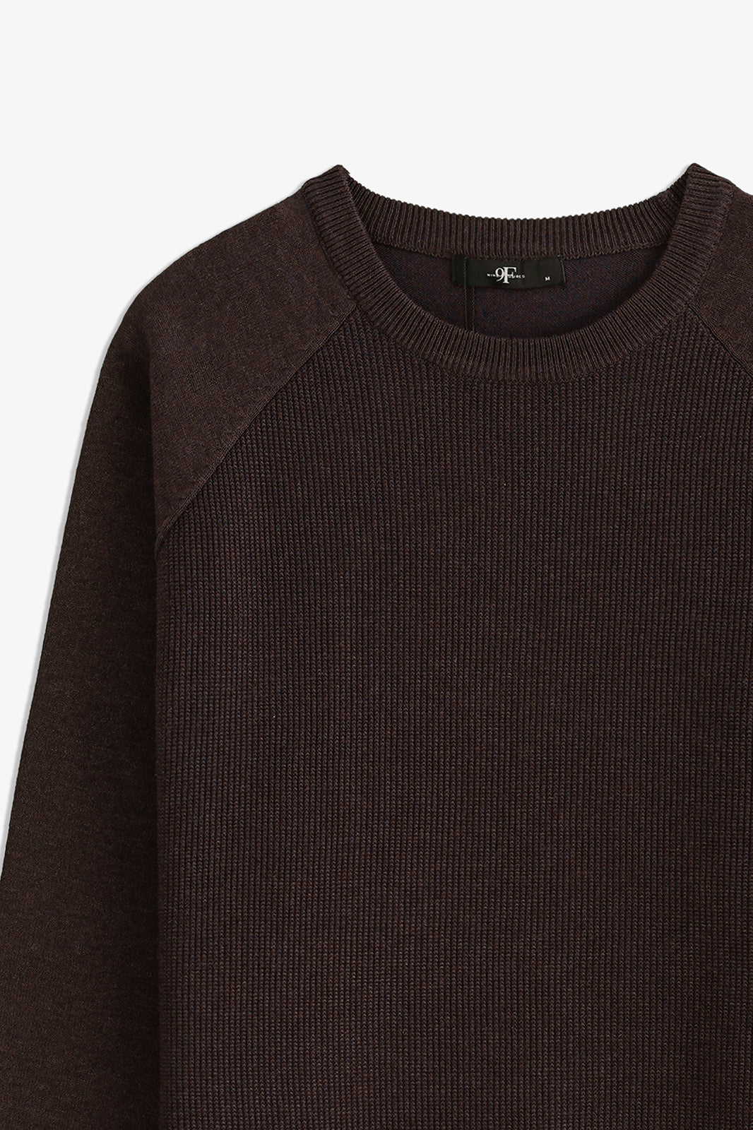 Raglan Sleeve Textured Sweater