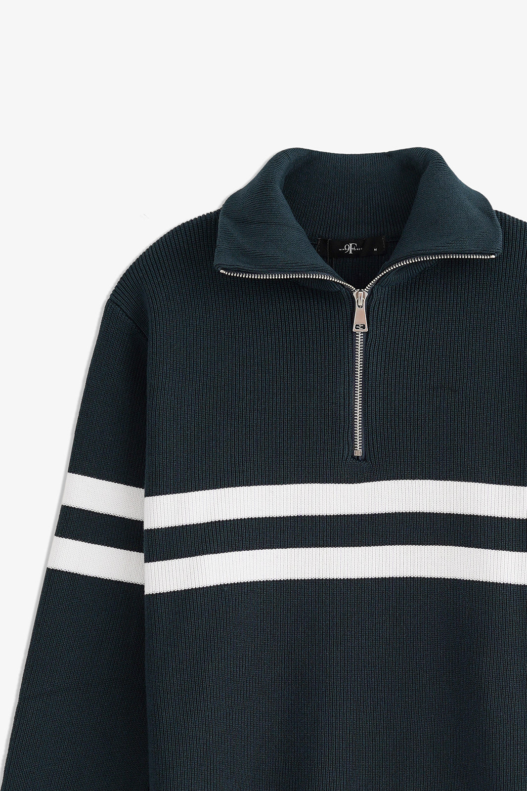 Basic Sweater with Button Placket