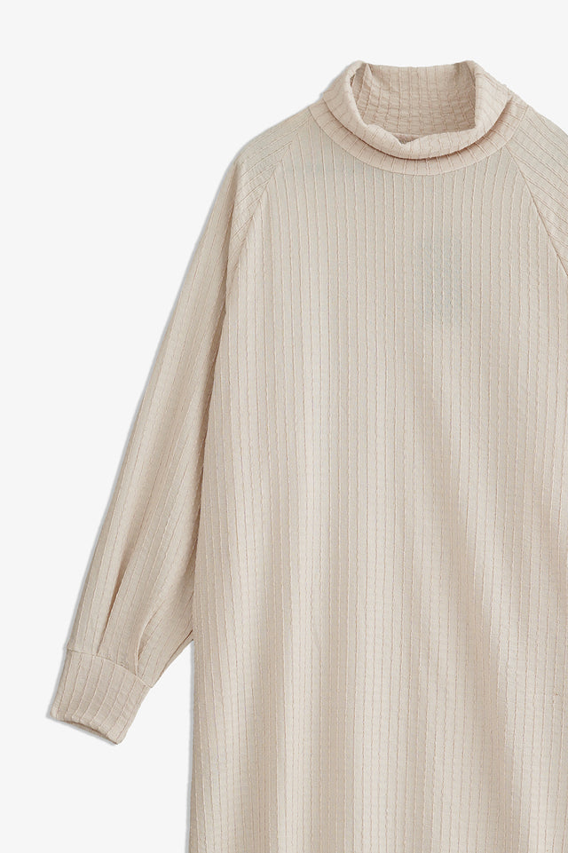 Mock Neck Long Shirt