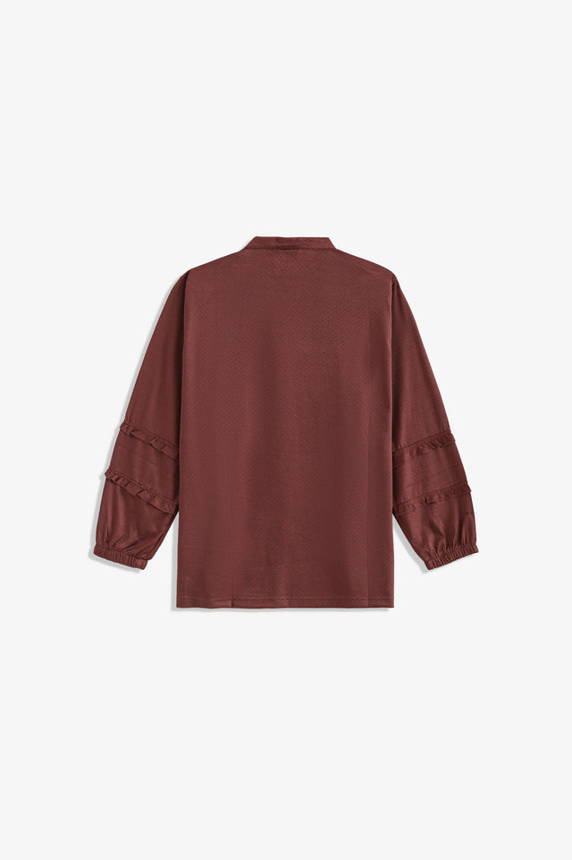 Textured Knitted Top