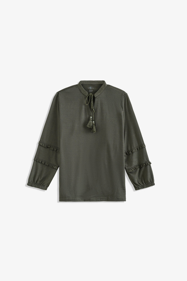 Textured Knitted Top