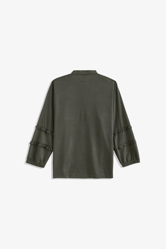 Textured Knitted Top