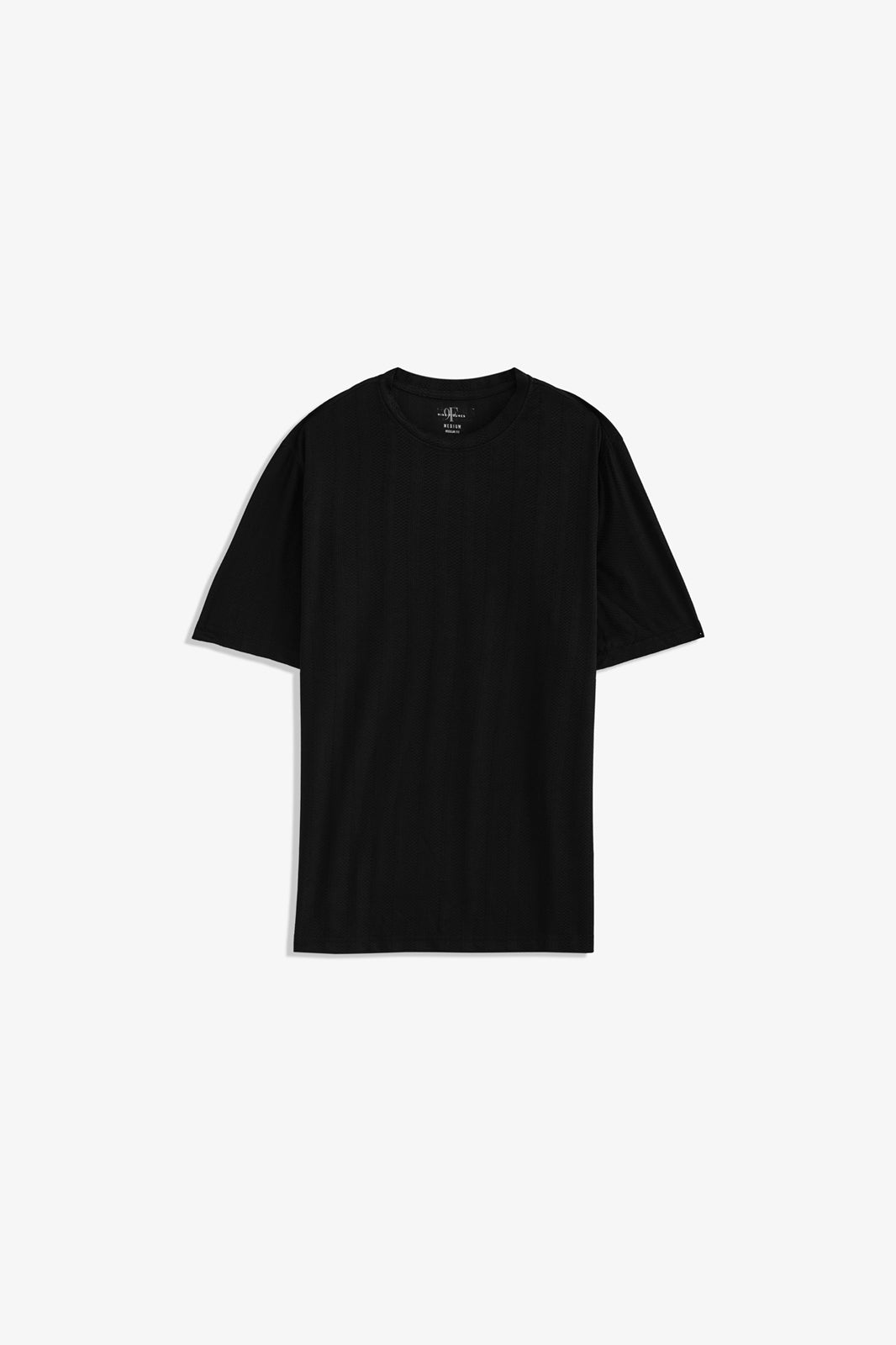 Crew Neck Textured T-Shirt