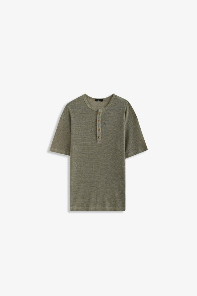 Textured Henley