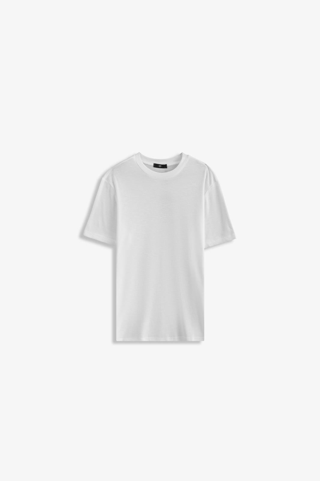 Crew Neck Textured T-Shirt