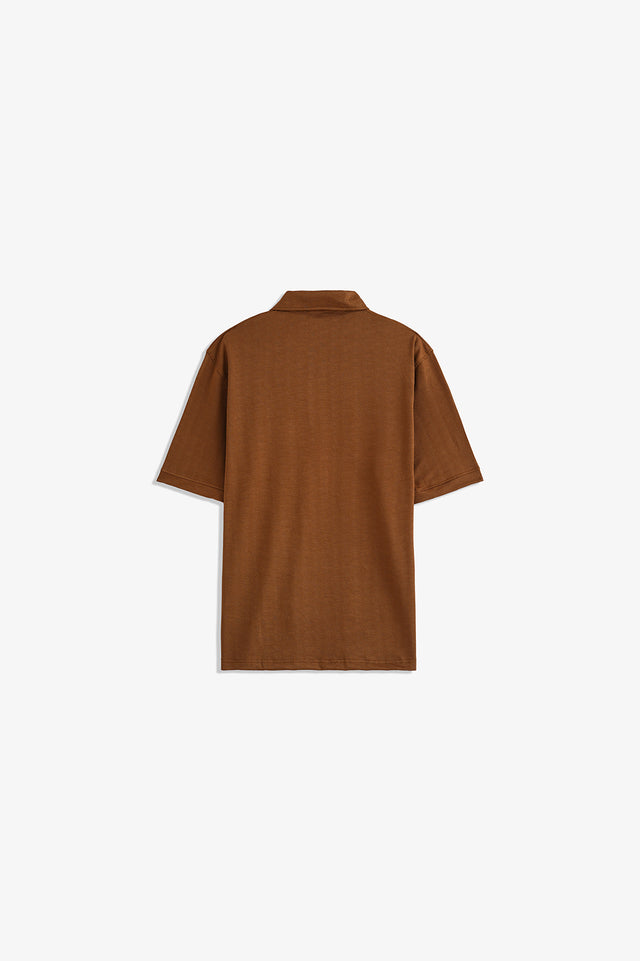 Textured Basic Polo