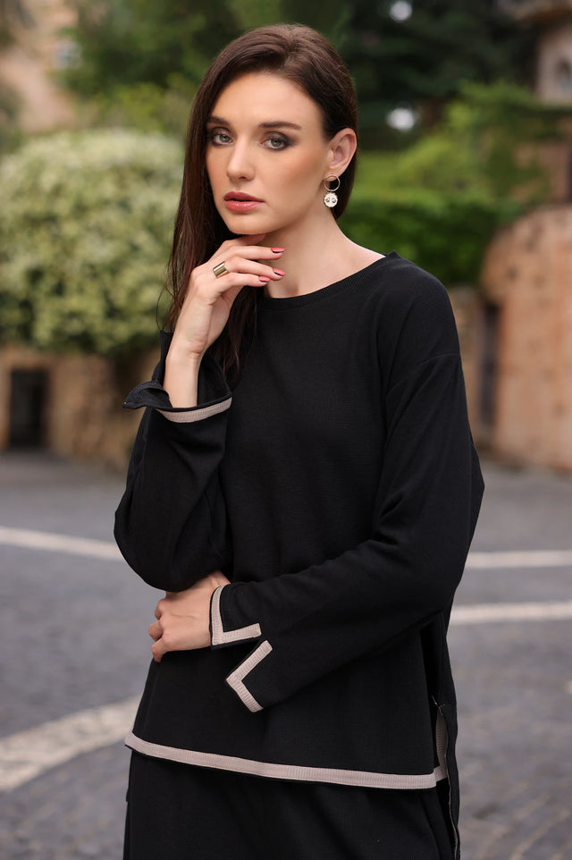 Contrast Thermal Co-ord Set