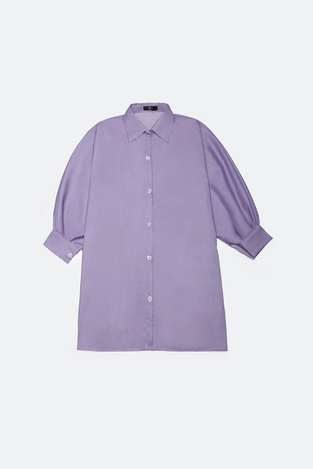 Lilac Button Down Co-ord Set