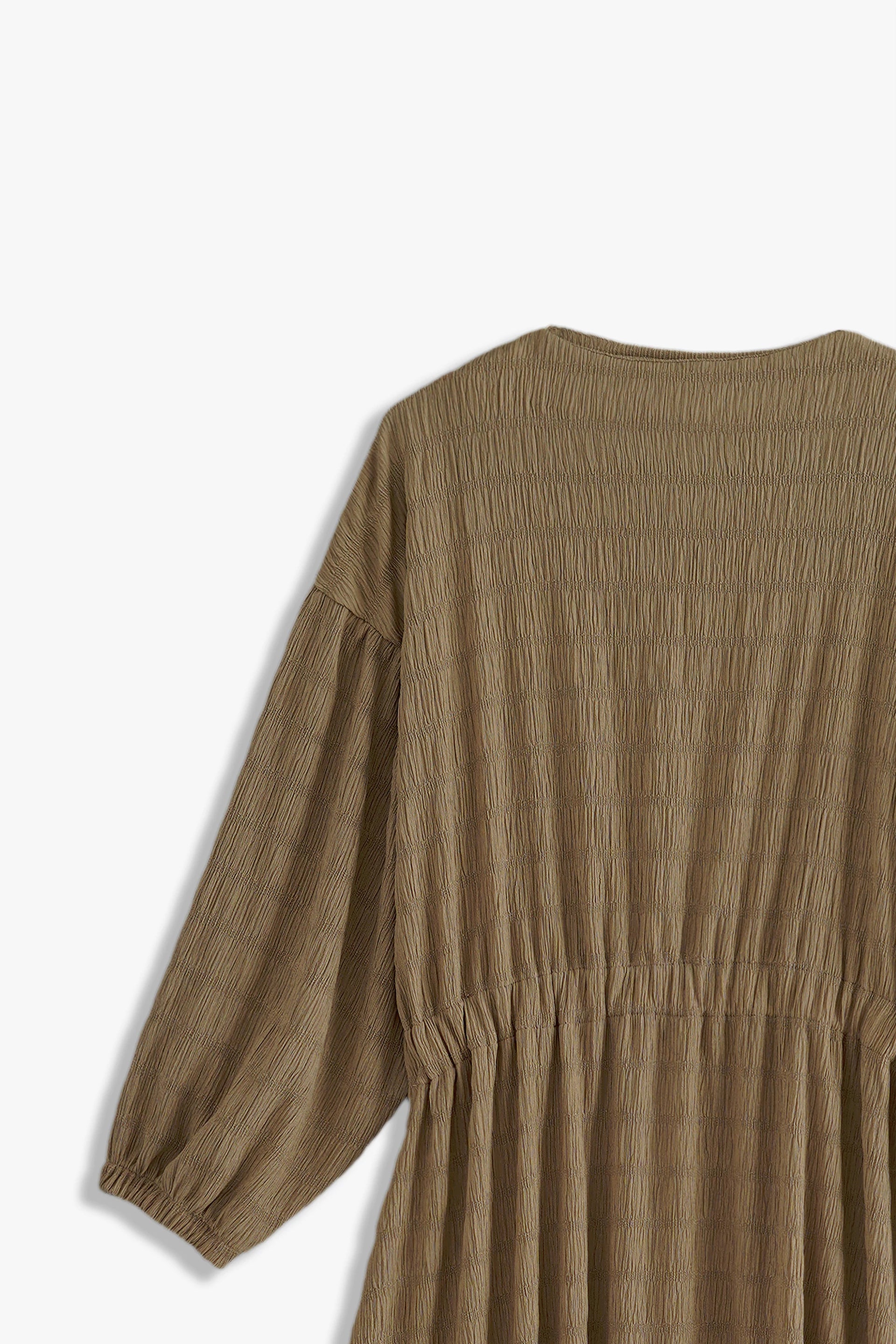 Textured Midi Dress