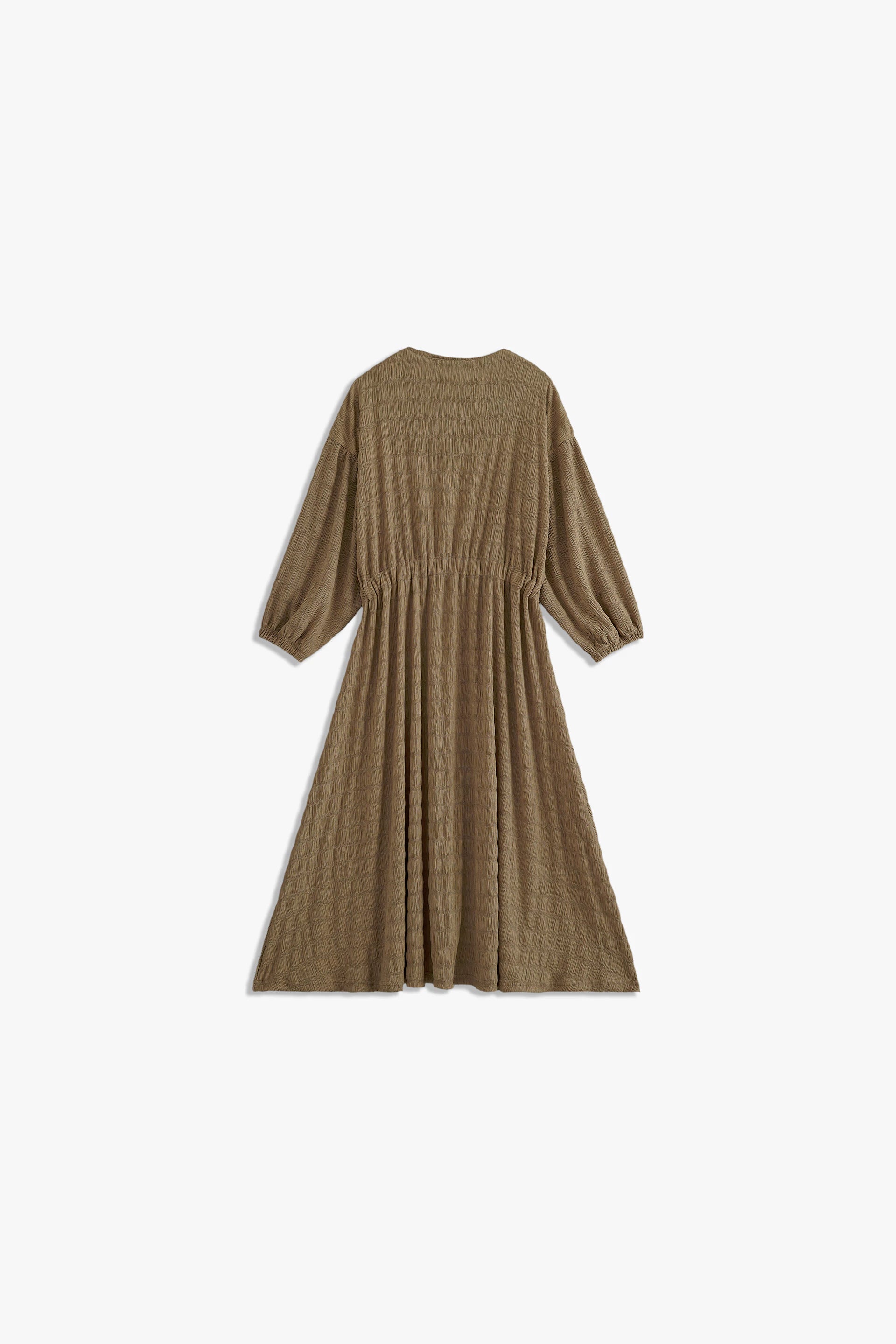 Textured Midi Dress