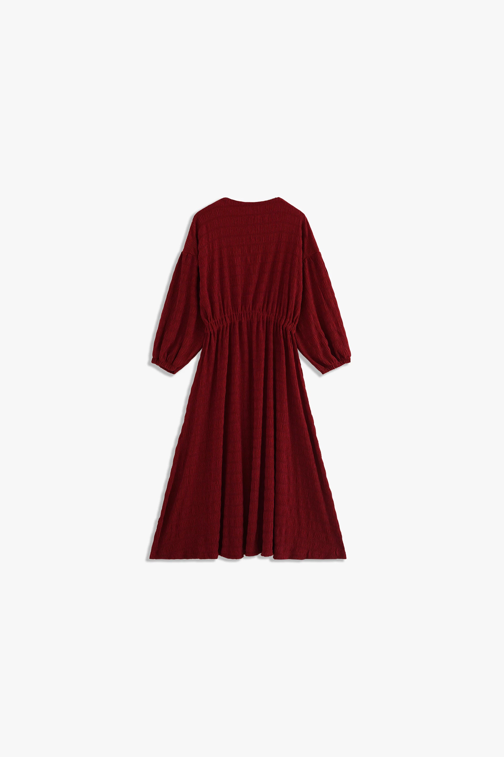 Textured Midi Dress