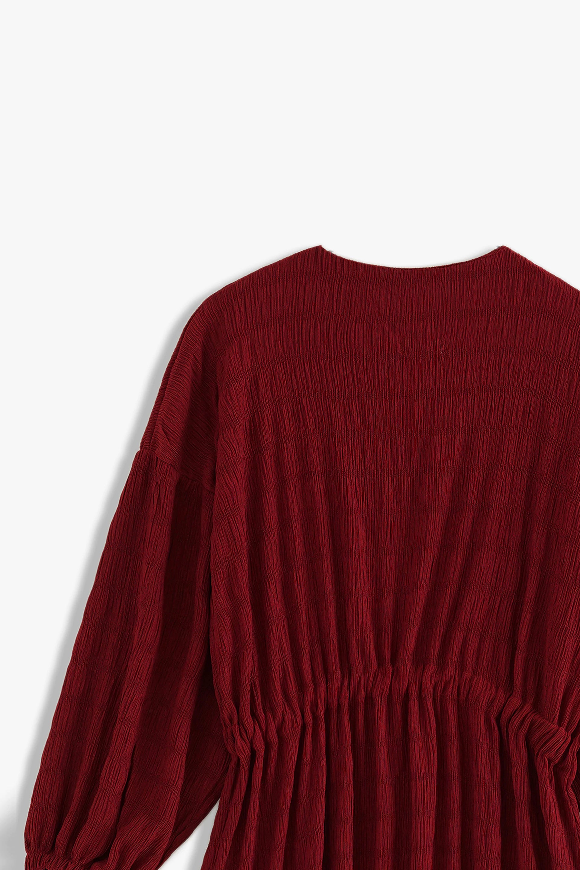 Textured Midi Dress