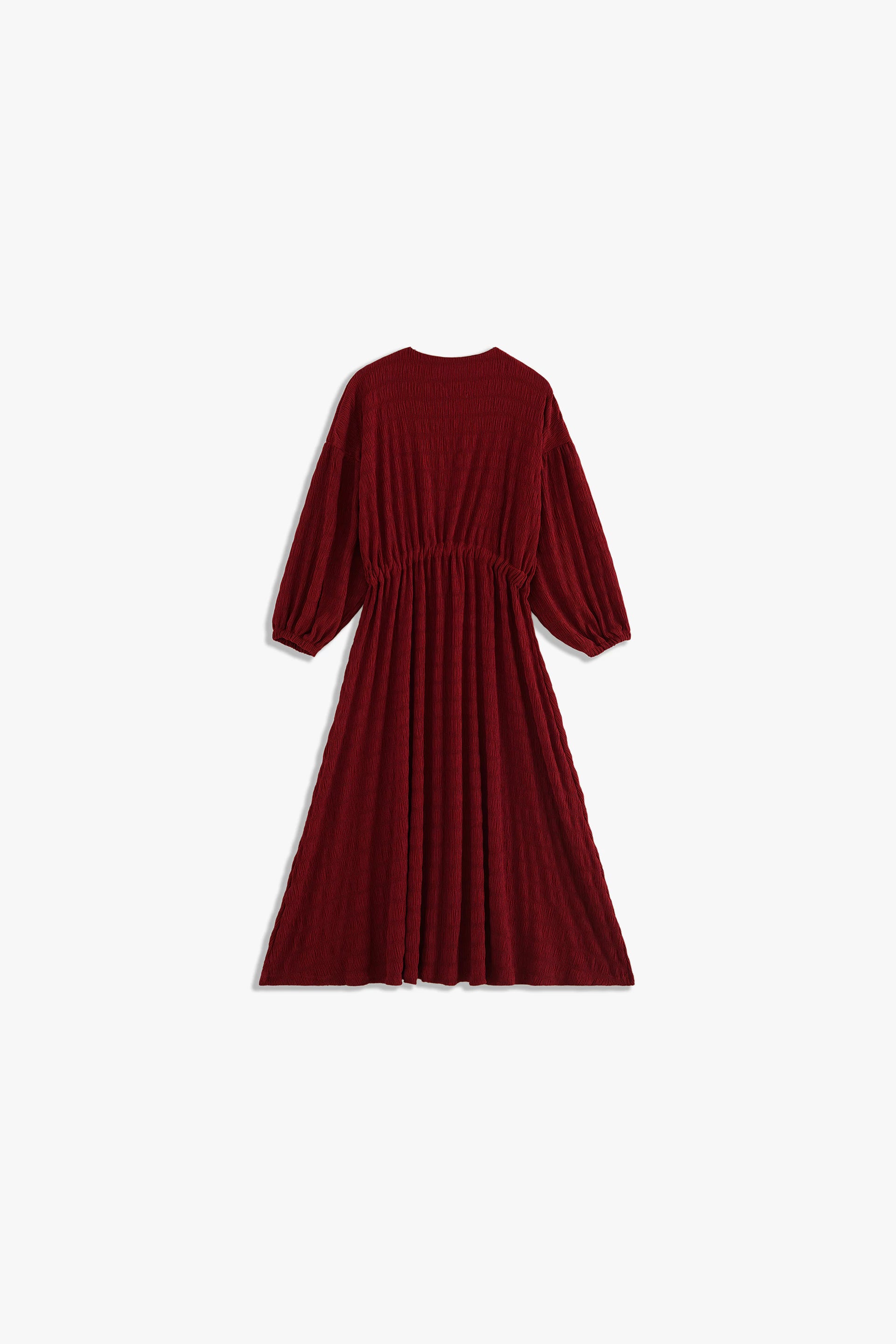 Textured Midi Dress