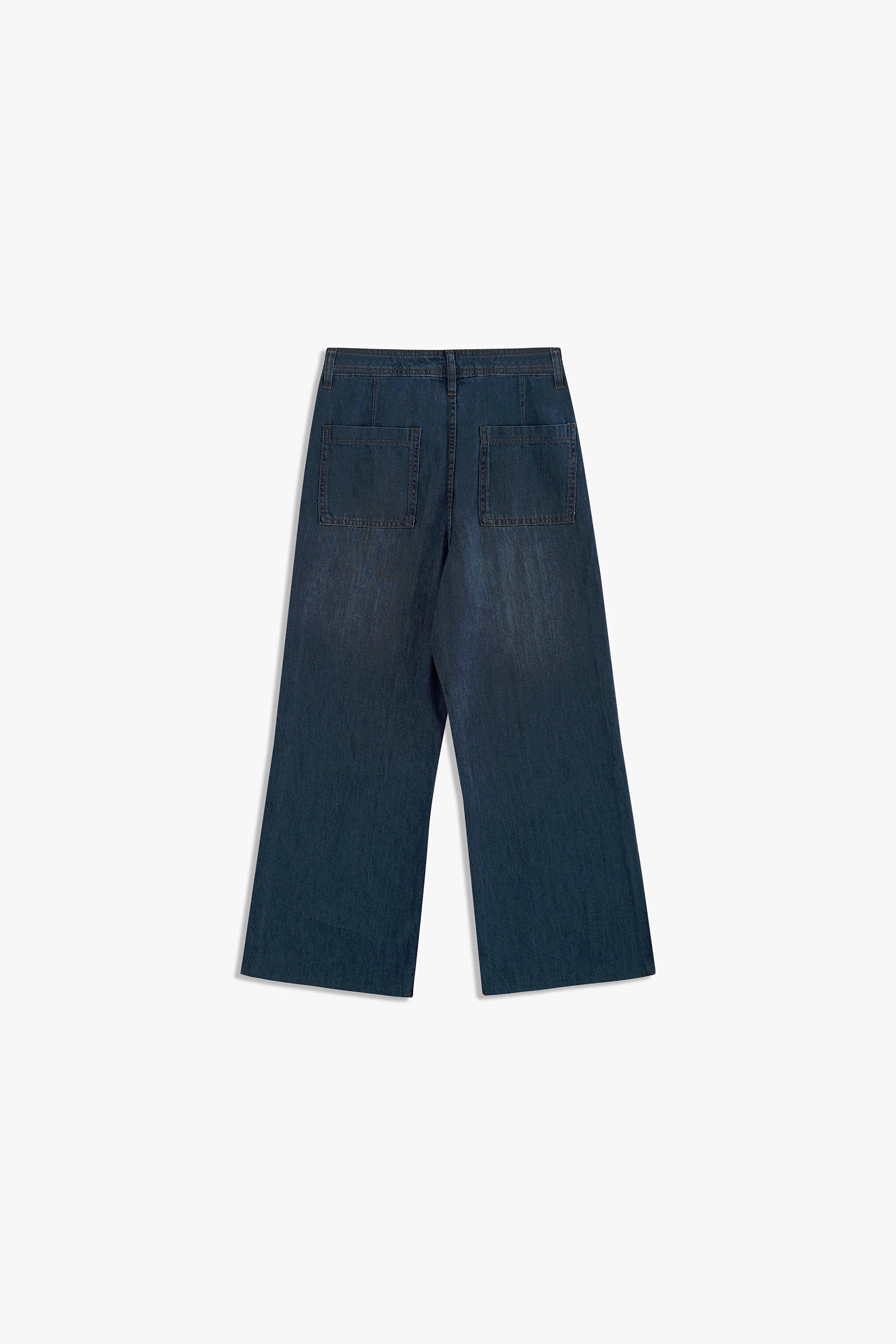 WIDE LEG STRAIGHT JEANS