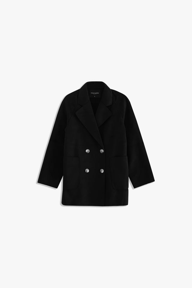 Notched Collar Blazer