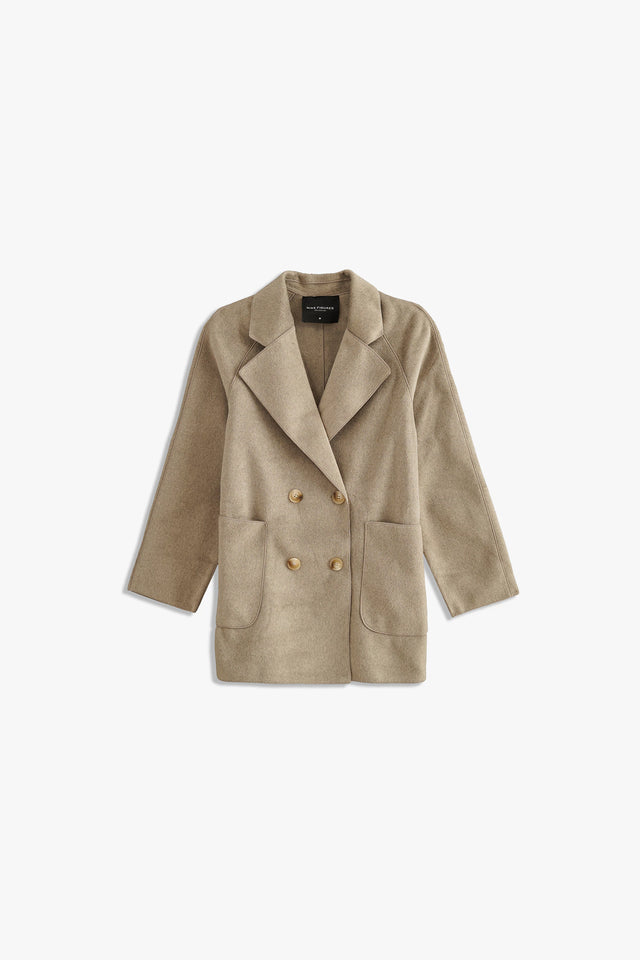 NOTCHED COLLAR BLAZER