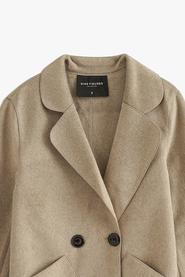 Notched Collar Blazer