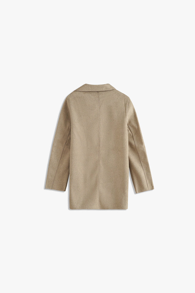 Notched Collar Blazer