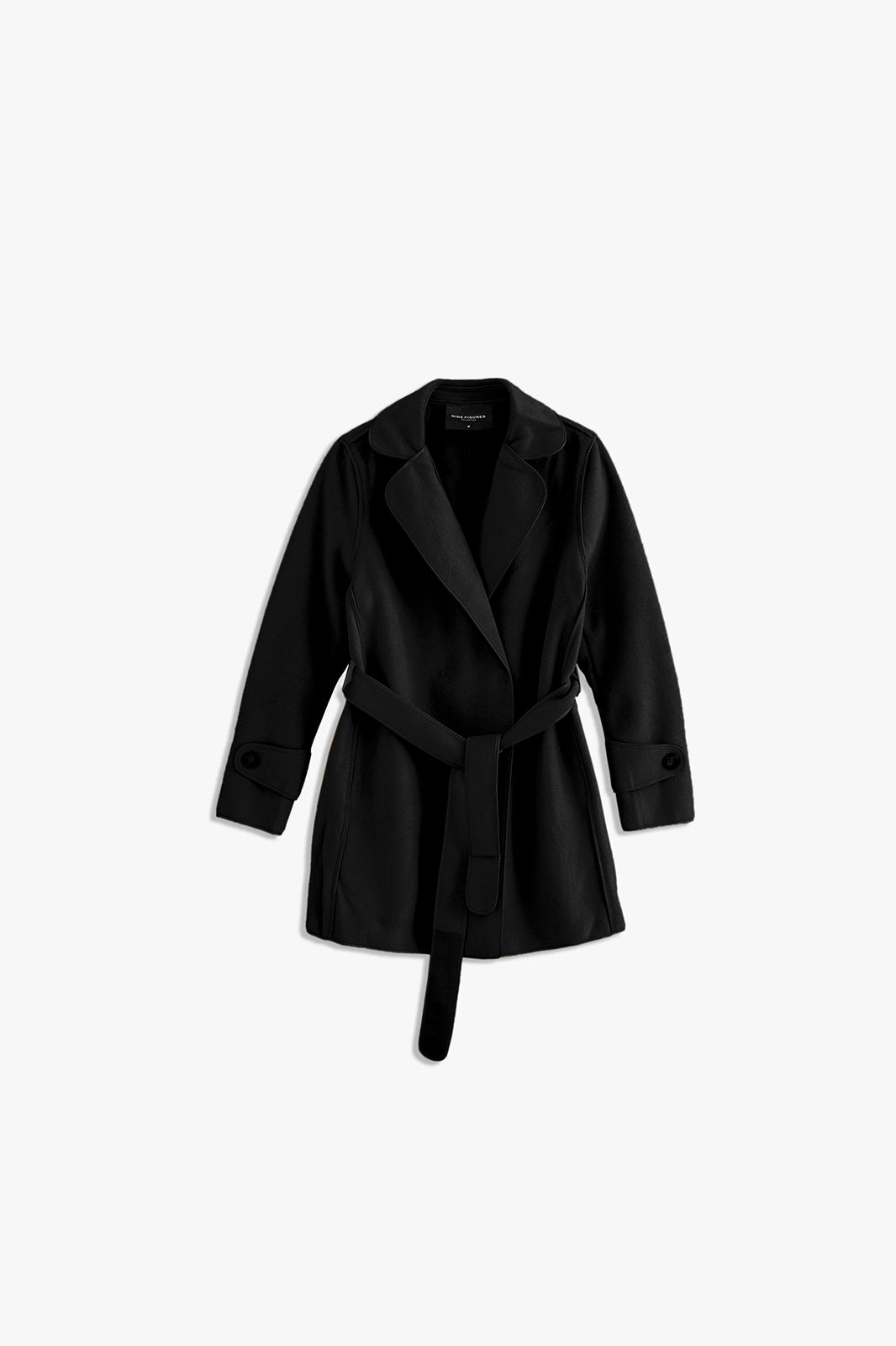 Notch Collar Long Coat
